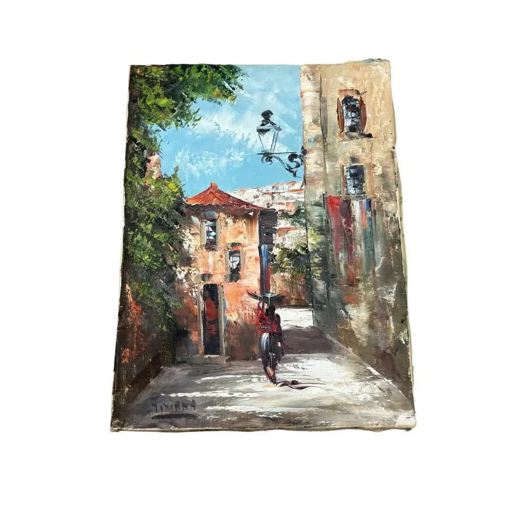 12"x16" Fernando Viana Oil Painting - Picture 1 of 9